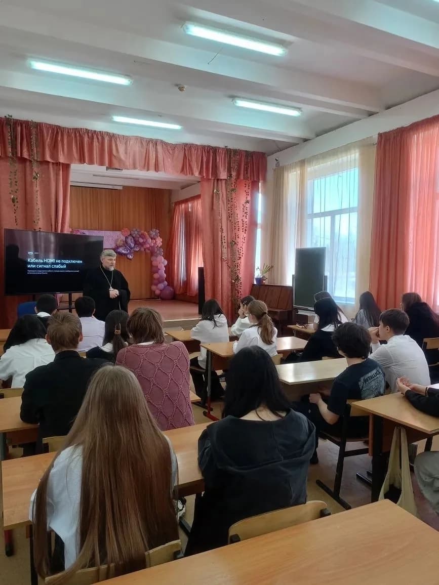 В четверг, 19 марта, прошла очередная встреча духовенства нашего храма с учениками…