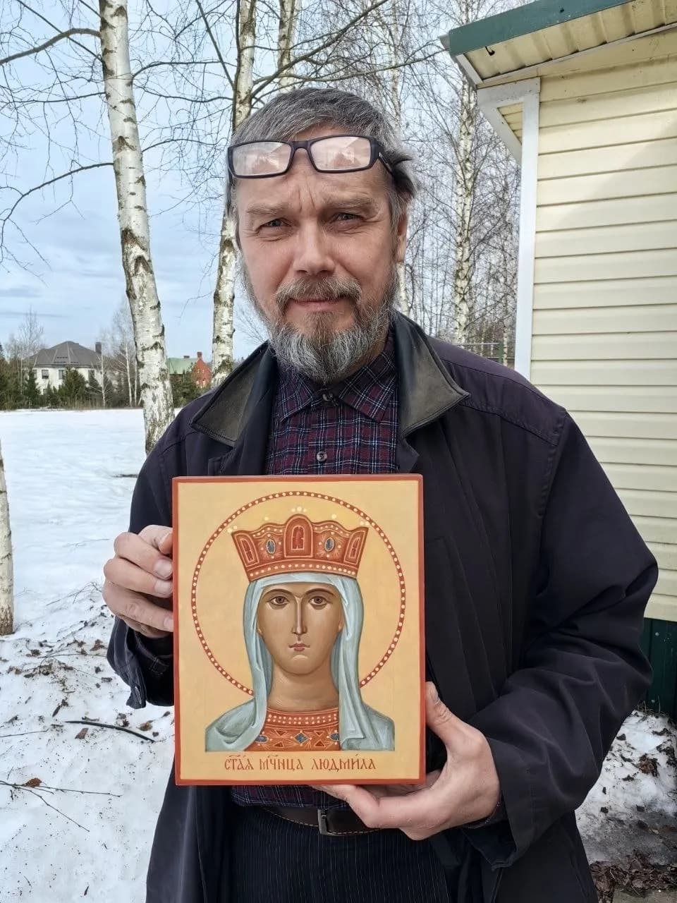 Сегодня двое из учеников иконописной группы нашей Воскресной школы завершили свои работы…