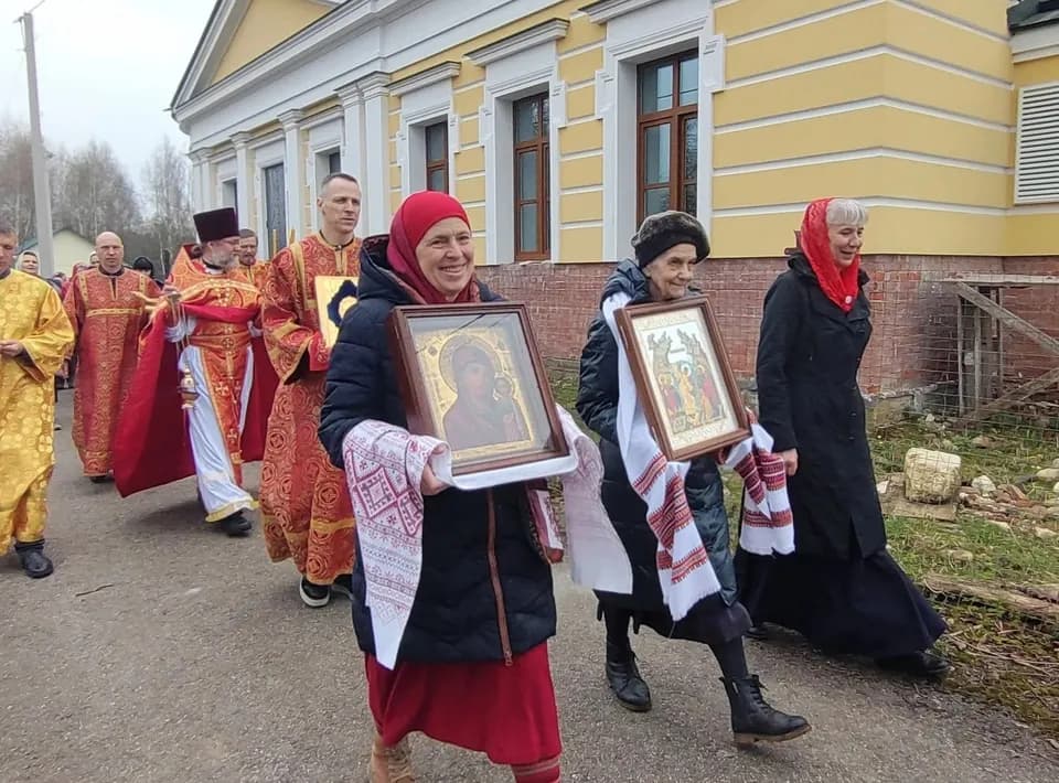 В Светлую субботу прошёл Крестный ход, которым завершилась Светлая седьмица