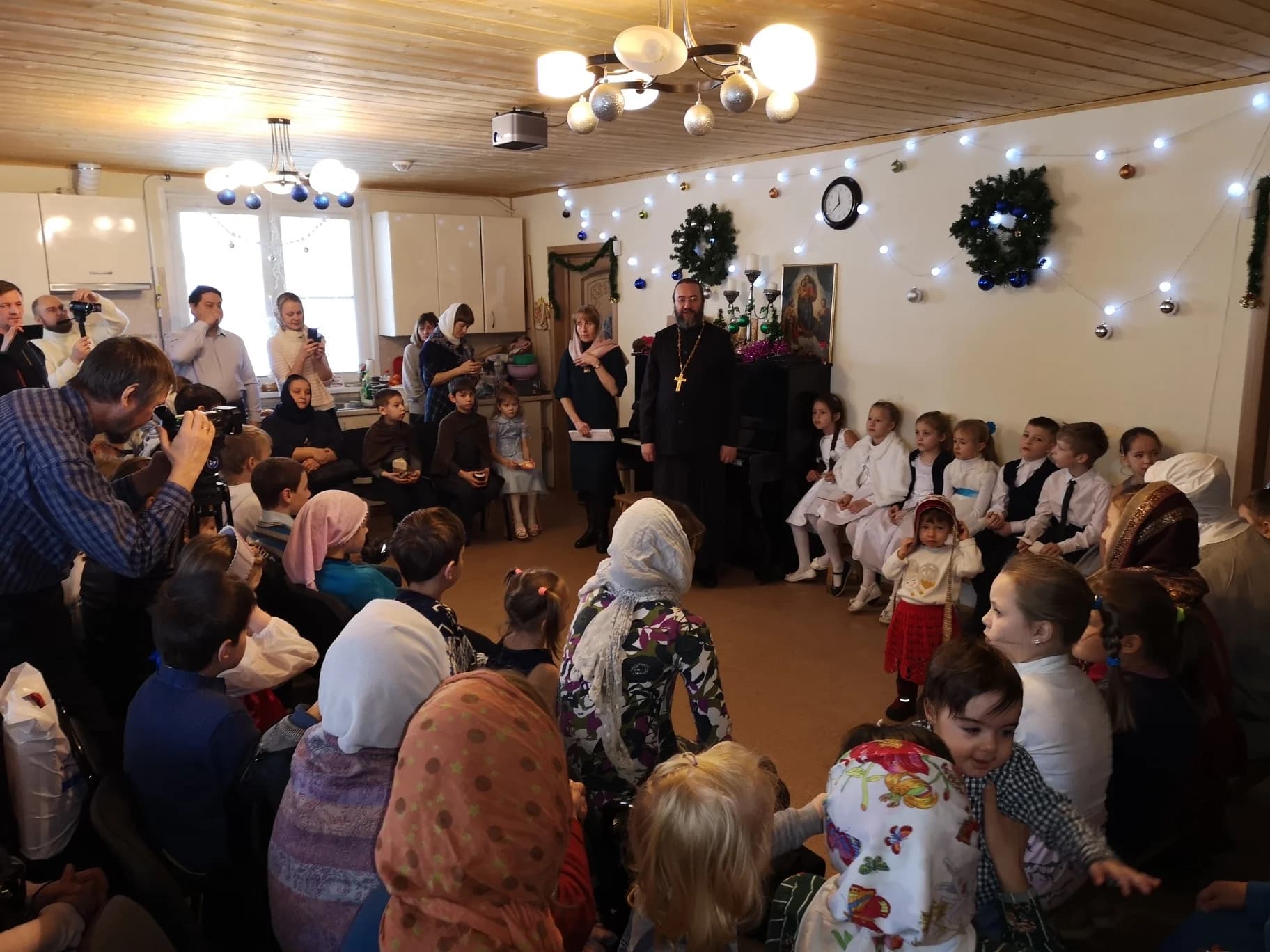 Детский Рождественский праздник на нашем приходе, 13 января 2019 г