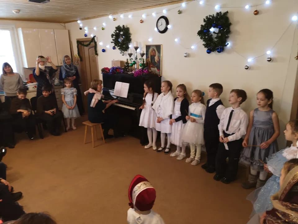 Детский Рождественский праздник на нашем приходе, 13 января 2019 г