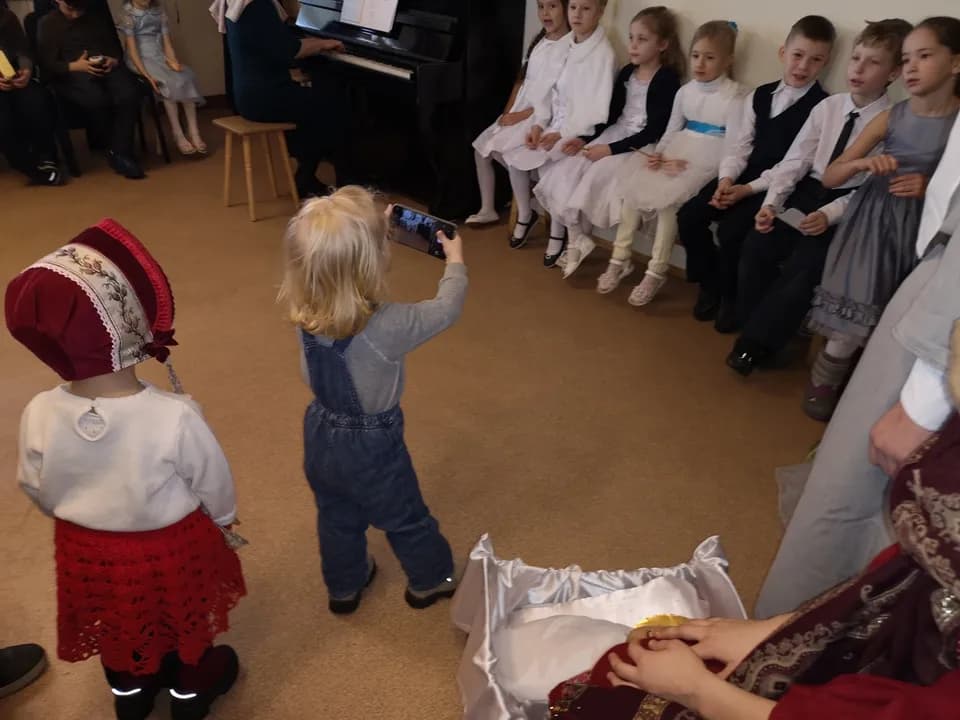 Детский Рождественский праздник на нашем приходе, 13 января 2019 г